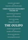 Verbivoracious Festschrift Volume Six : The Oulipo - Book