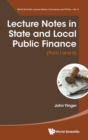 Lecture Notes In State And Local Public Finance (Parts I And Ii) - Book