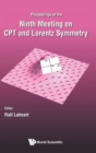 Cpt And Lorentz Symmetry - Proceedings Of The Ninth Meeting - Book