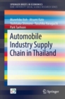 Automobile Industry Supply Chain in Thailand - Book
