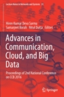 Advances in Communication, Cloud, and Big Data : Proceedings of 2nd National Conference on CCB 2016 - Book