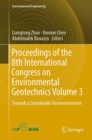 Proceedings of the 8th International Congress on Environmental Geotechnics Volume 3 : Towards a Sustainable Geoenvironment - Book