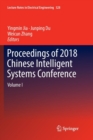 Proceedings of 2018 Chinese Intelligent Systems Conference : Volume I - Book