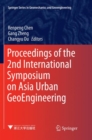 Proceedings of the 2nd International Symposium on Asia Urban GeoEngineering - Book