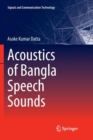 Acoustics of Bangla Speech Sounds - Book