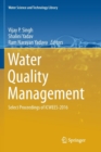 Water Quality Management : Select Proceedings of ICWEES-2016 - Book