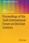 Proceedings of the Sixth International Forum on Decision Sciences - Book