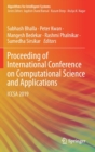 Proceeding of International Conference on Computational Science and Applications : ICCSA 2019 - Book