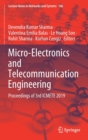 Micro-Electronics and Telecommunication Engineering : Proceedings of 3rd ICMETE 2019 - Book