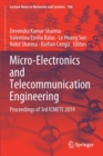 Micro-Electronics and Telecommunication Engineering : Proceedings of 3rd ICMETE 2019 - Book