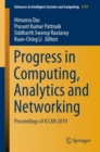 Progress in Computing, Analytics and Networking : Proceedings of ICCAN 2019 - Book