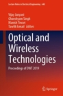 Optical and Wireless Technologies : Proceedings of OWT 2019 - Book