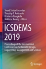 ICSDEMS 2019 : Proceedings of the International Conference on Sustainable Design, Engineering, Management and Sciences - Book
