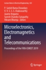 Microelectronics, Electromagnetics and Telecommunications : Proceedings of the Fifth ICMEET 2019 - Book