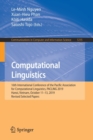 Computational Linguistics : 16th International Conference of the Pacific Association for Computational Linguistics, PACLING 2019, Hanoi, Vietnam, October 11-13, 2019, Revised Selected Papers - Book