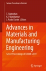 Advances in Materials and Manufacturing Engineering : Select Proceedings of ICMME 2019 - Book