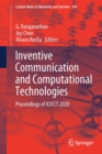 Inventive Communication and Computational Technologies : Proceedings of ICICCT 2020 - Book