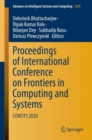 Proceedings of International Conference on Frontiers in Computing and Systems : COMSYS 2020 - Book