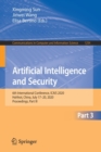 Artificial Intelligence and Security : 6th International Conference, ICAIS 2020, Hohhot, China, July 17-20, 2020, Proceedings, Part III - Book