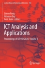 ICT Analysis and Applications : Proceedings of ICT4SD 2020, Volume 2 - Book