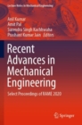 Recent Advances in Mechanical Engineering : Select Proceedings of RAME 2020 - Book