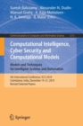 Computational Intelligence, Cyber Security and Computational Models. Models and Techniques for Intelligent Systems and Automation : 4th International Conference, ICC3 2019, Coimbatore, India, December - Book