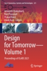 Design for Tomorrow-Volume 1 : Proceedings of ICoRD 2021 - Book