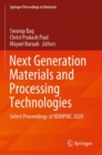 Next Generation Materials and Processing Technologies : Select Proceedings of RDMPMC 2020 - Book