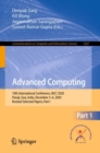 Advanced Computing : 10th International Conference, IACC 2020, Panaji, Goa, India, December 5-6, 2020, Revised Selected Papers, Part I - Book
