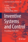 Inventive Systems and Control : Proceedings of ICISC 2021 - Book