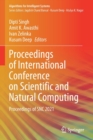 Proceedings of International Conference on Scientific and Natural Computing : Proceedings of SNC 2021 - Book