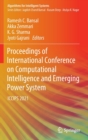 Proceedings of International Conference on Computational Intelligence and Emerging Power System : ICCIPS 2021 - Book