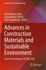 Advances in Construction Materials and Sustainable Environment : Select Proceedings of ICCME 2020 - Book