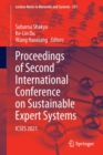 Proceedings of Second International Conference on Sustainable Expert Systems : ICSES 2021 - Book