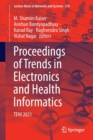 Proceedings of Trends in Electronics and Health Informatics : TEHI 2021 - Book