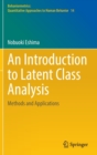 An Introduction to Latent Class Analysis : Methods and Applications - Book