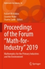 Proceedings of the Forum "Math-for-Industry" 2019 : Mathematics for the Primary Industries and the Environment - Book