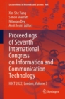 Proceedings of Seventh International Congress on Information and Communication Technology : ICICT 2022, London, Volume 3 - Book