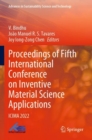 Proceedings of Fifth International Conference on Inventive Material Science Applications : ICIMA 2022 - Book