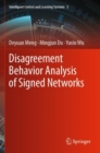 Disagreement Behavior Analysis of Signed Networks - Book