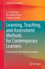 Learning, Teaching, and Assessment Methods for Contemporary Learners : Pedagogy for the Digital Generation - Book