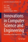 Innovations in Computer Science and Engineering : Proceedings of the Tenth ICICSE, 2022 - Book