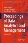 Proceedings of Data Analytics and Management : ICDAM 2022 - Book