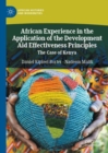 African Experience in the Application of the Development Aid Effectiveness Principles : The Case of Kenya - Book