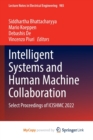 Intelligent Systems and Human Machine Collaboration : Select Proceedings of ICISHMC 2022 - Book