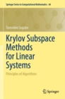 Krylov Subspace Methods for Linear Systems : Principles of Algorithms - Book