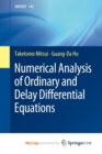 Numerical Analysis of Ordinary and Delay Differential Equations - Book