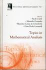 Topics In Mathematical Analysis - Book