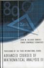 Advanced Courses Of Mathematical Analysis Iii - Proceedings Of The Third International School - Book