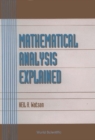 Mathematical Analysis Explained - eBook